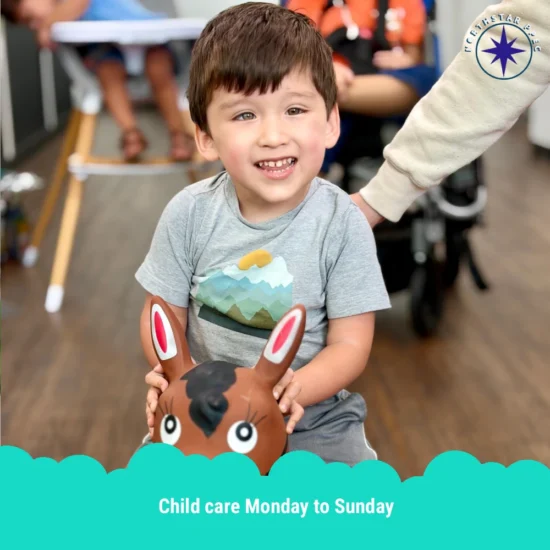 Child care Monday to Sunday